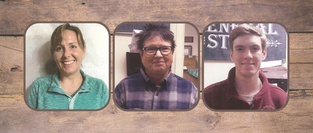 Renee, Barb, and Matt are celebrating 5 years at Mast Store!