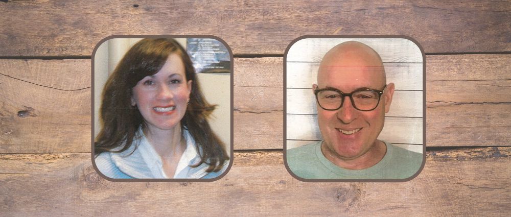 Heidi and Blaine celebrating milestones in March 2025