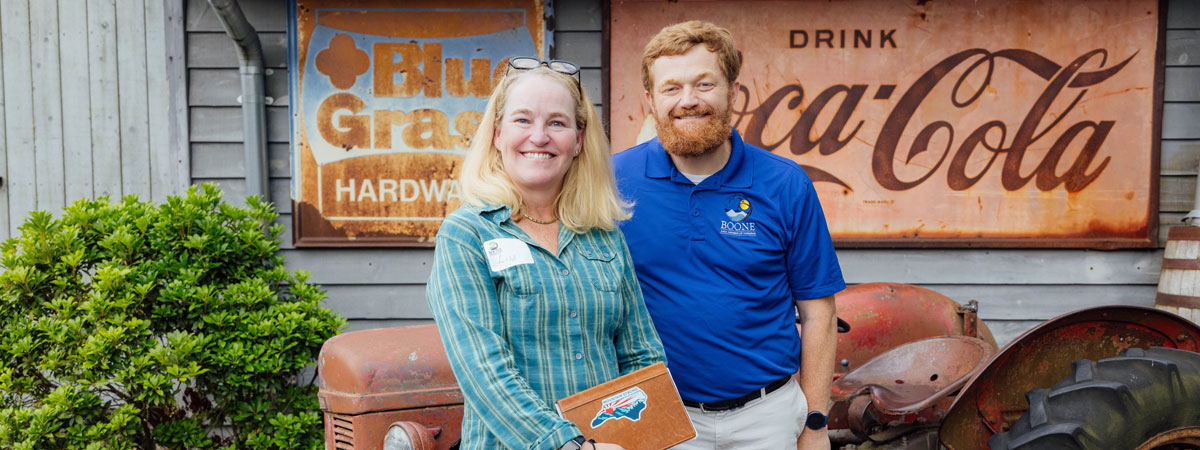 Lisa and David Jackson at Chamber event
