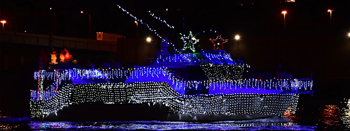 Reindeer on the Riverfront