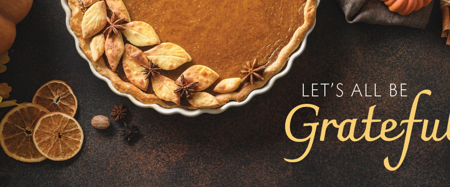 Let's All Be Grateful - A Thanksgiving Message from Lisa