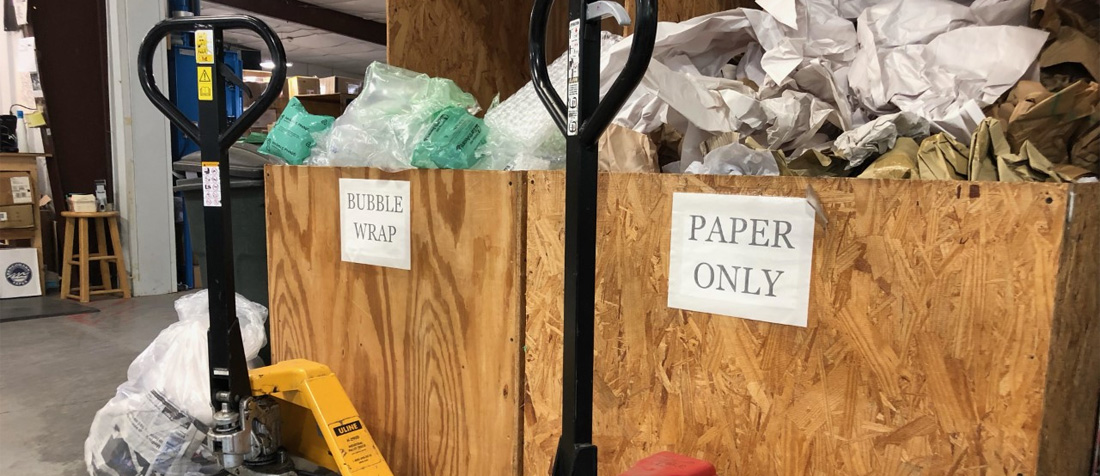Recycle Your Shipping Remnants 