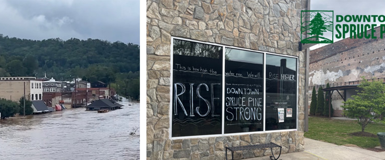 Mountain Strong Supports Downtown Spruce Pine 