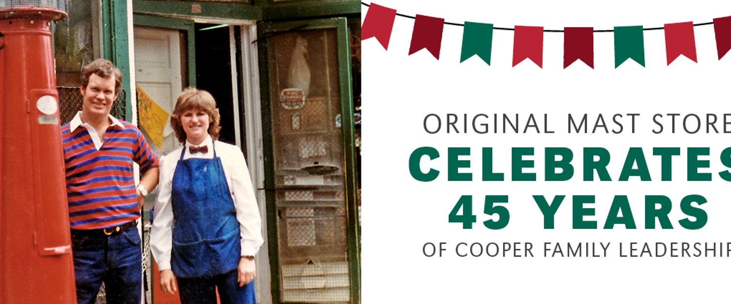 Original Mast Store Celebrates 45 Years of Cooper Family Leadership 