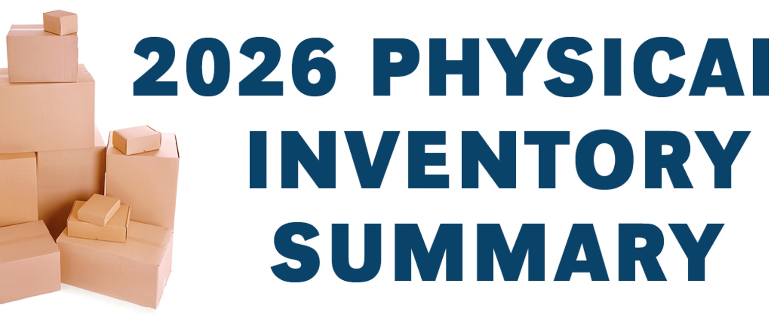 2026 Physical Inventory Summary 